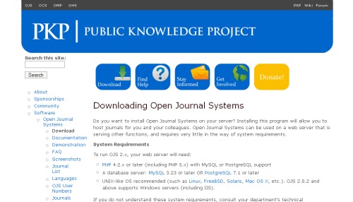 Download OJS - PKP