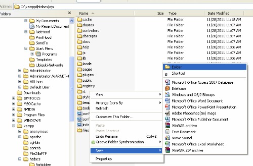 Instalasi OJS - Buat folder files